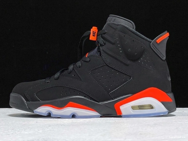 6 Retro Infrared Air 384664-060 Jordan OG Black 0715